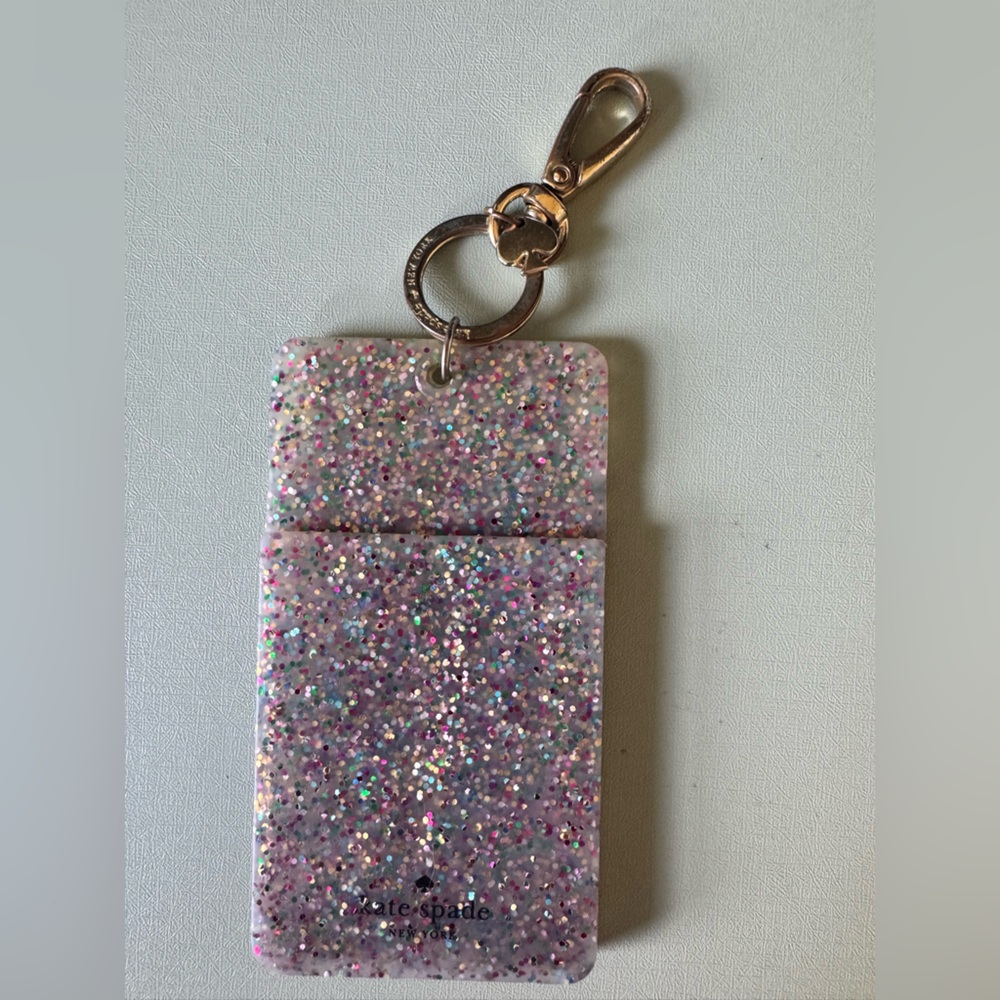 Kate Spade Multicolor Glitter Lanyard